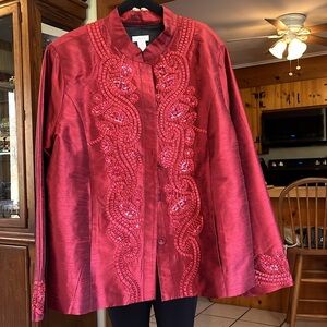 Chico's Red Evening Jacketet